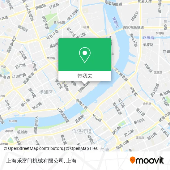 上海乐富门机械有限公司地图