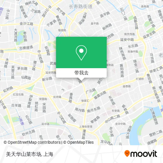 美天华山菜市场地图