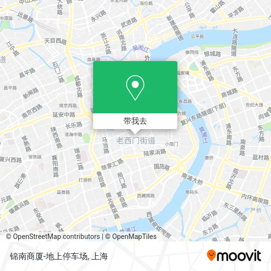 锦南商厦-地上停车场地图