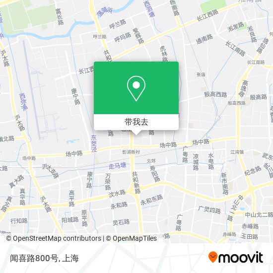 闻喜路800号地图