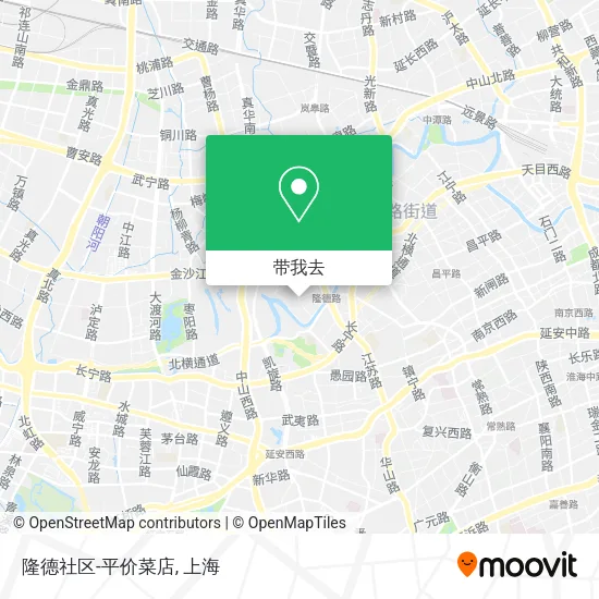 隆德社区-平价菜店地图