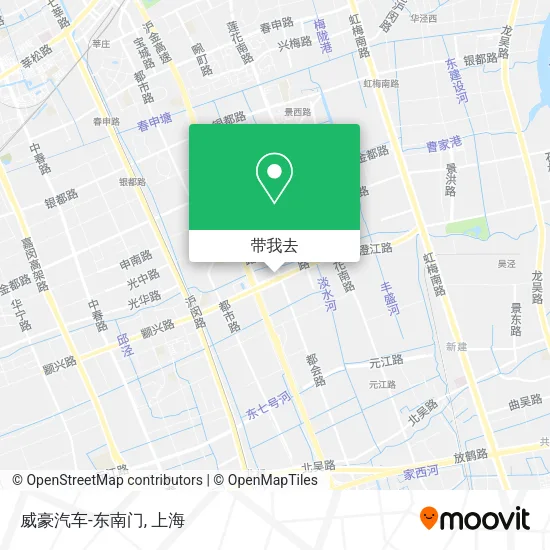 威豪汽车-东南门地图