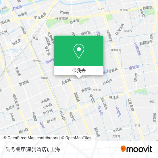 陆号餐厅(星河湾店)地图