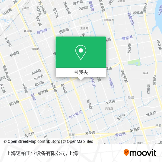 上海速帕工业设备有限公司地图