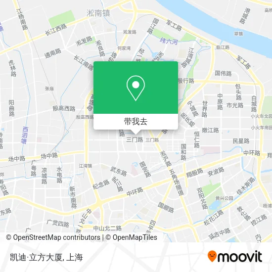 凯迪·立方大厦地图