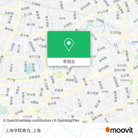 上海华联典当地图