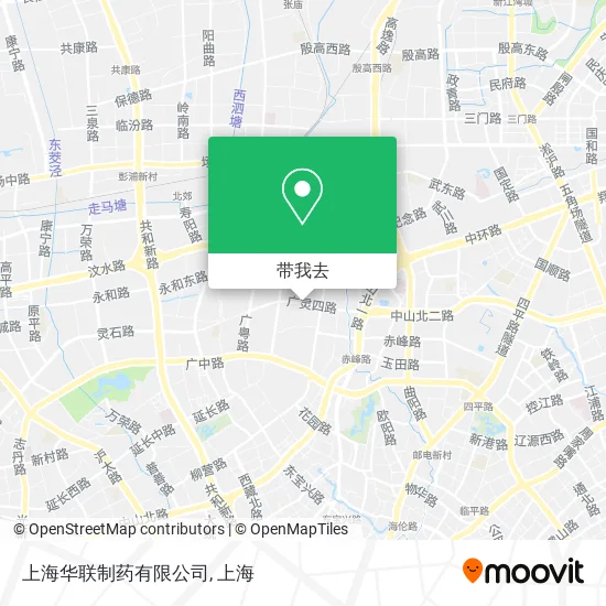 上海华联制药有限公司地图