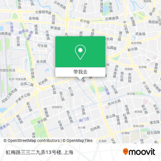 虹梅路三三二九弄13号楼地图