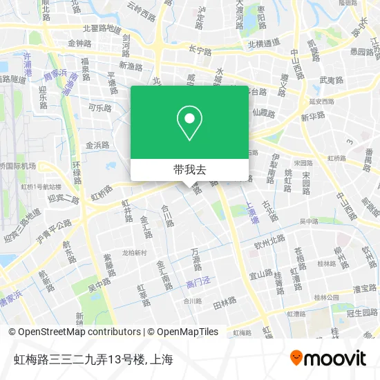 虹梅路三三二九弄13号楼地图