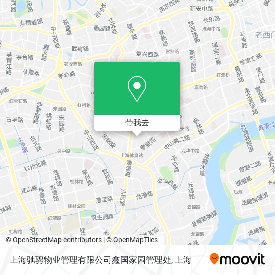 上海驰骋物业管理有限公司鑫国家园管理处地图