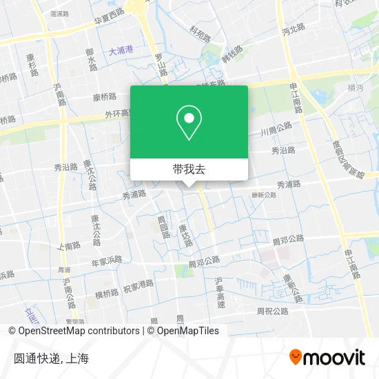 圆通快递地图