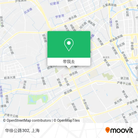 华徐公路302地图