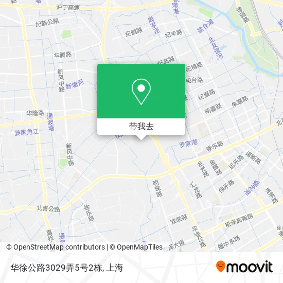 华徐公路3029弄5号2栋地图