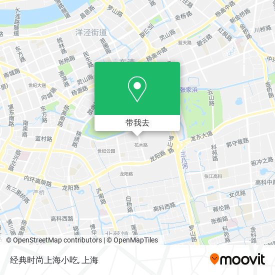 经典时尚上海小吃地图