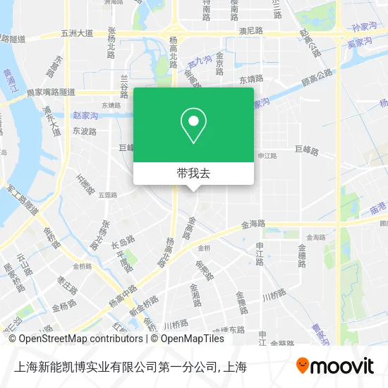 上海新能凯博实业有限公司第一分公司地图