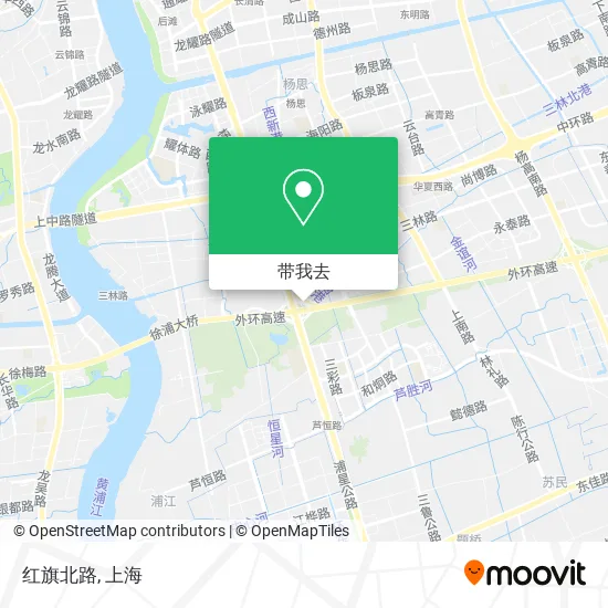 红旗北路地图