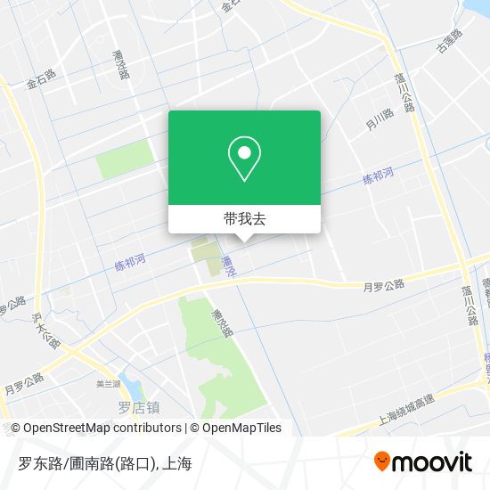 罗东路/圃南路(路口)地图