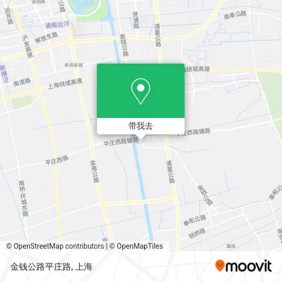 金钱公路平庄路地图