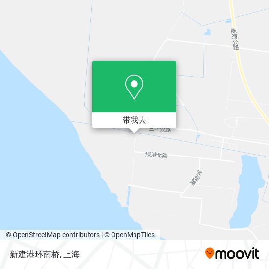 新建港环南桥地图