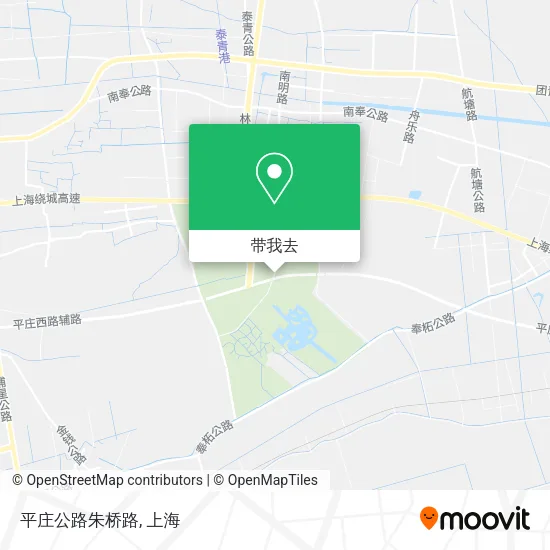 平庄公路朱桥路地图