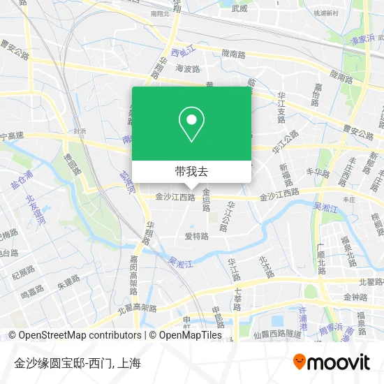 金沙缘圆宝邸-西门地图