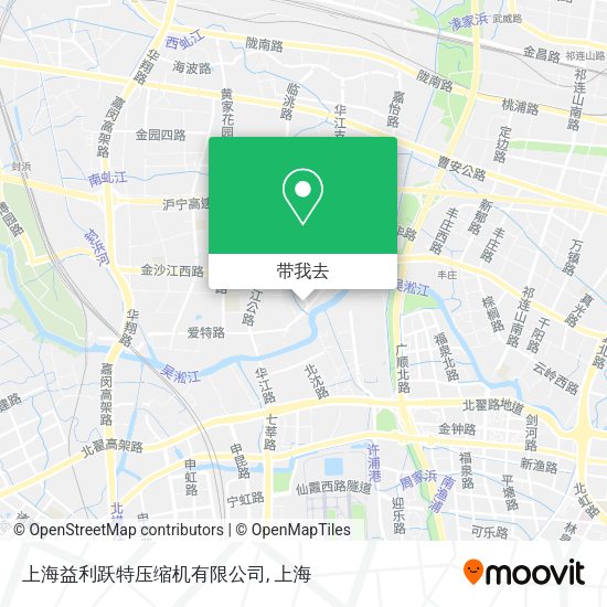上海益利跃特压缩机有限公司地图