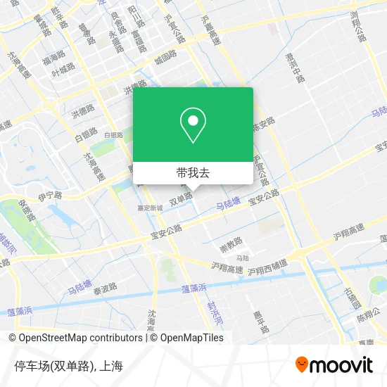 停车场(双单路)地图