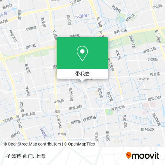 圣鑫苑-西门地图