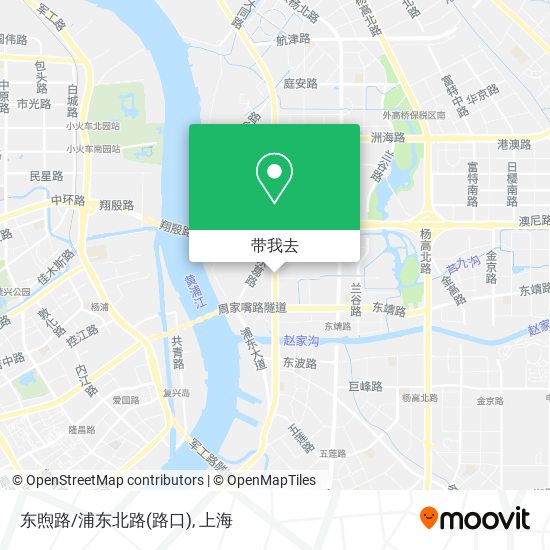 东煦路/浦东北路(路口)地图