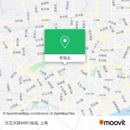 北宝兴路6001临临地图