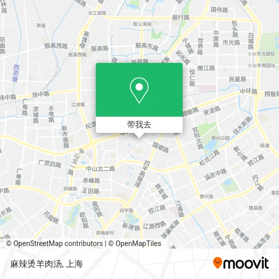 麻辣烫羊肉汤地图