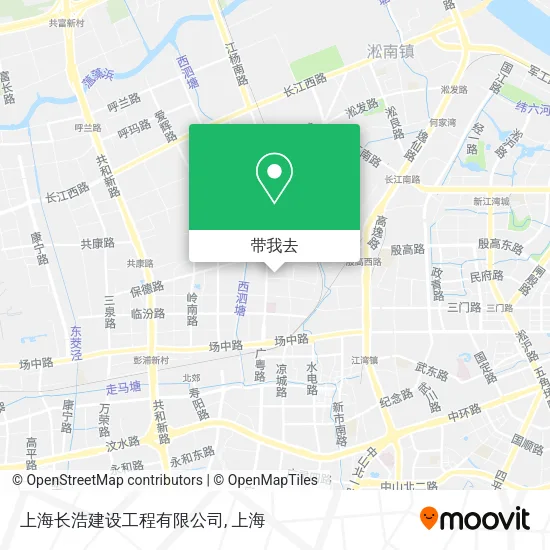 上海长浩建设工程有限公司地图