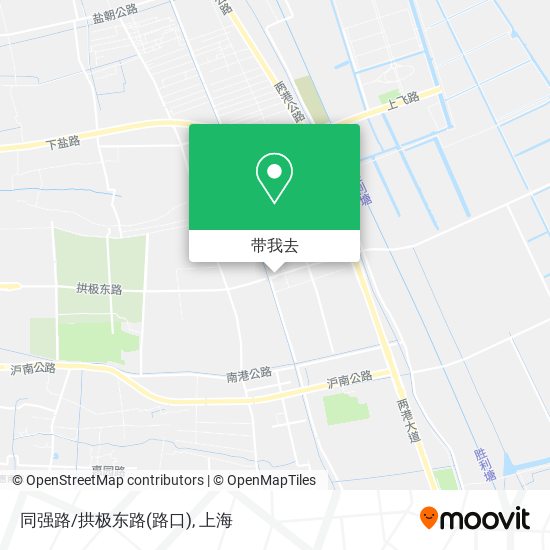 同强路/拱极东路(路口)地图