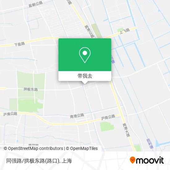同强路/拱极东路(路口)地图