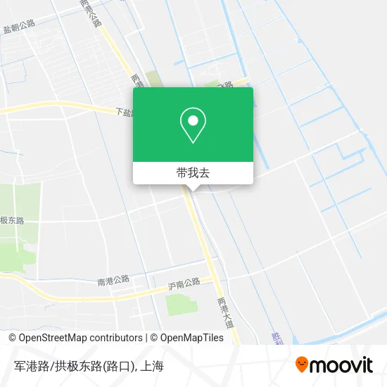 军港路/拱极东路(路口)地图