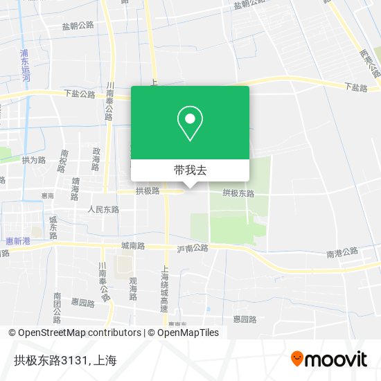 拱极东路3131地图