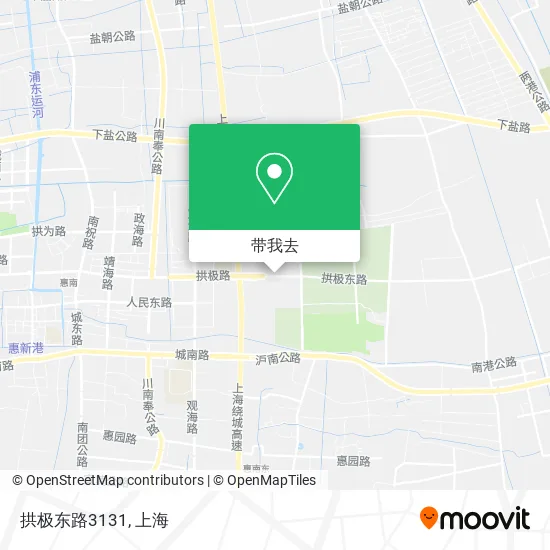 拱极东路3131地图