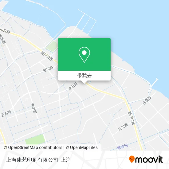 上海康艺印刷有限公司地图