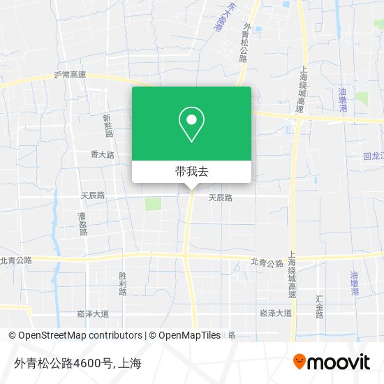 外青松公路4600号地图