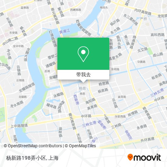 杨新路198弄小区地图