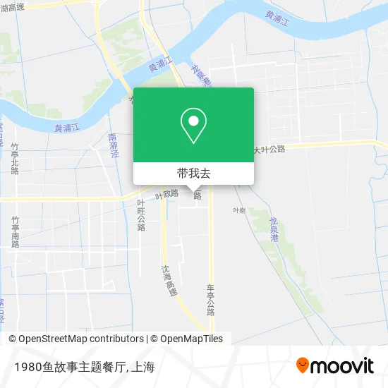 1980鱼故事主题餐厅地图