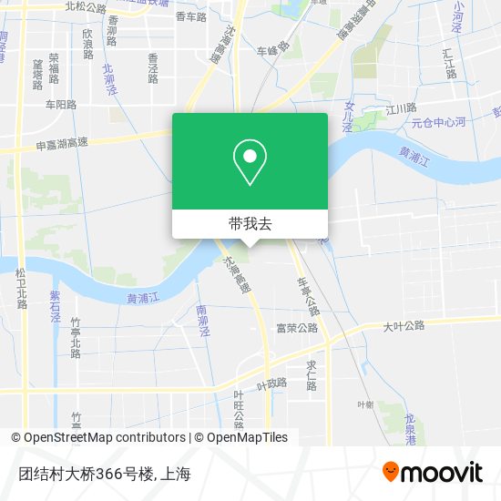 团结村大桥366号楼地图