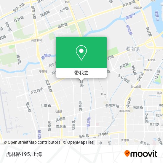虎林路195地图