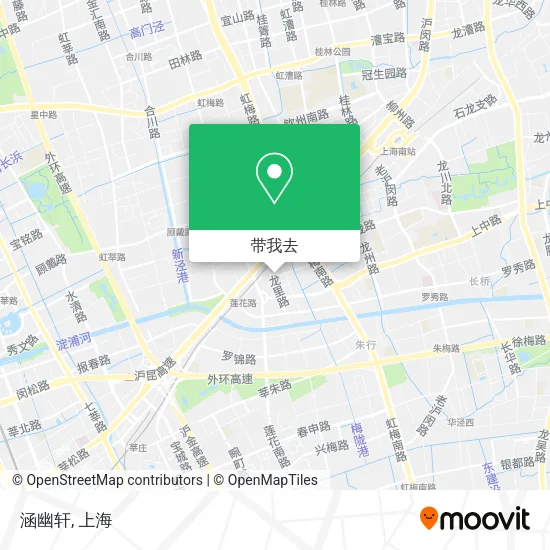 涵幽轩地图