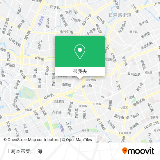 上厨本帮菜地图