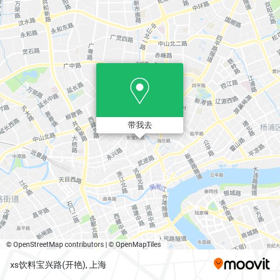 xs饮料宝兴路(开艳)地图