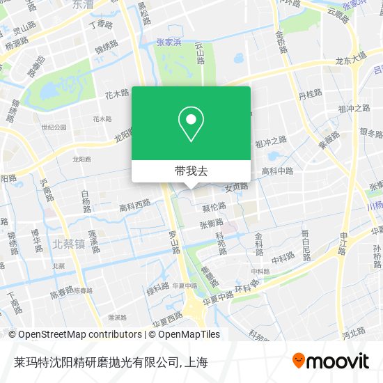 莱玛特沈阳精研磨抛光有限公司地图