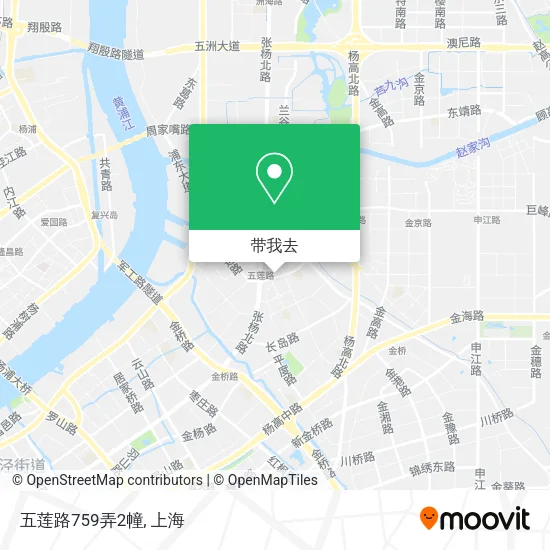 五莲路759弄2幢地图
