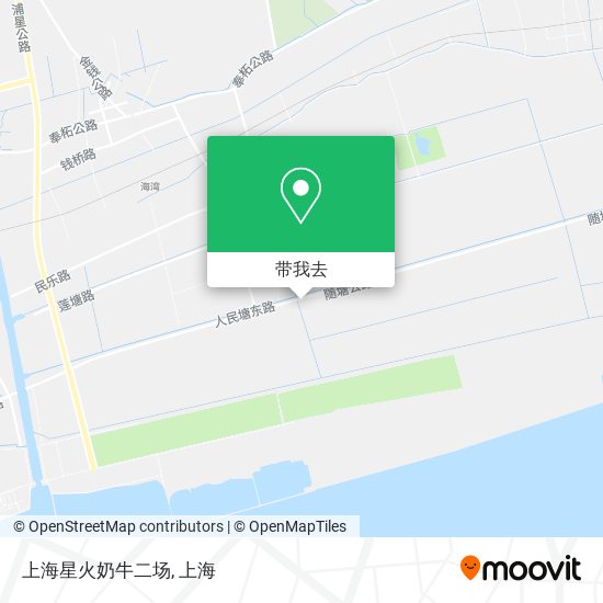 上海星火奶牛二场地图