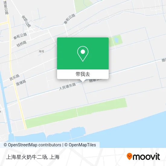 上海星火奶牛二场地图